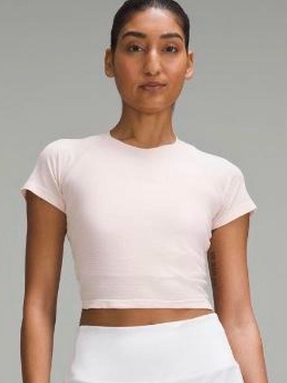 Lululemon Swiftly Tech Cropped Short Sleeve 2.0